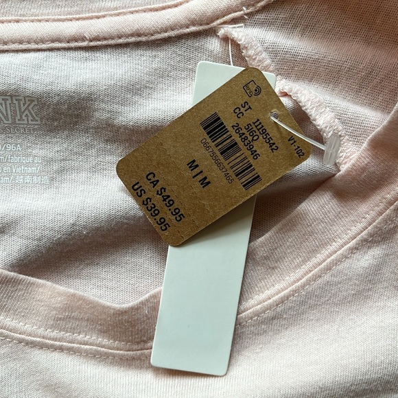 NWT!! Victoria’s Secret PINK tunic top, size medium - Picture 4 of 5